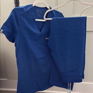 Figs scrub set Winning Blue XS